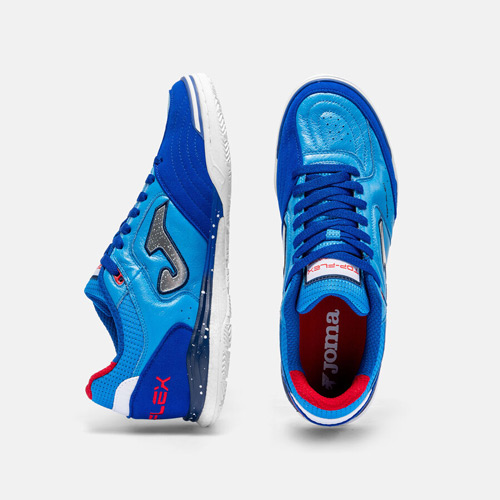 کفش فوتسال جوما تاپ فلکس ریباند JOMA TOPFLEX REBOUND 2605 BLUE INDOOR
