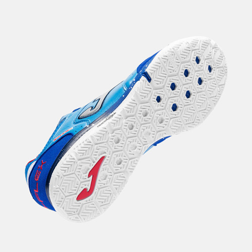 کفش فوتسال جوما تاپ فلکس ریباند JOMA TOPFLEX REBOUND 2605 BLUE INDOOR