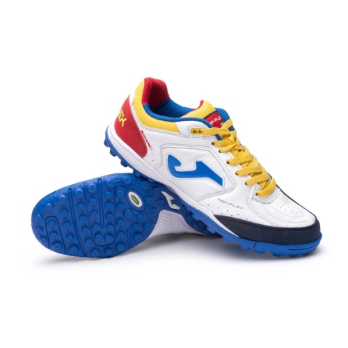 کفش فوتسال جوما مدل TOP FLEX 2216 WHITE RED TURF