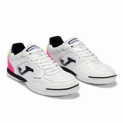 کفش فوتسال جوما تاپ فلکس JOMA TOP FLEX 2532 WHITE BLACK FUCHSIA