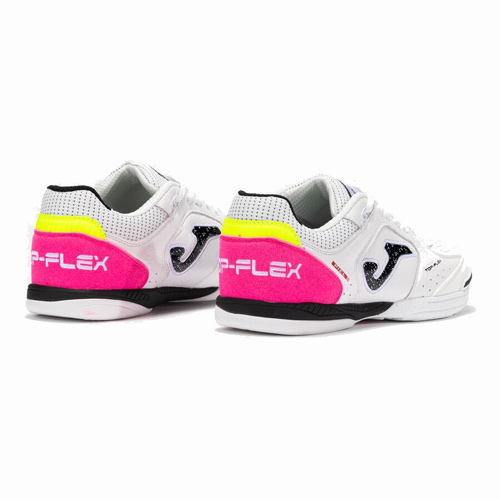 کفش فوتسال جوما تاپ فلکس JOMA TOP FLEX 2532 WHITE BLACK FUCHSIA