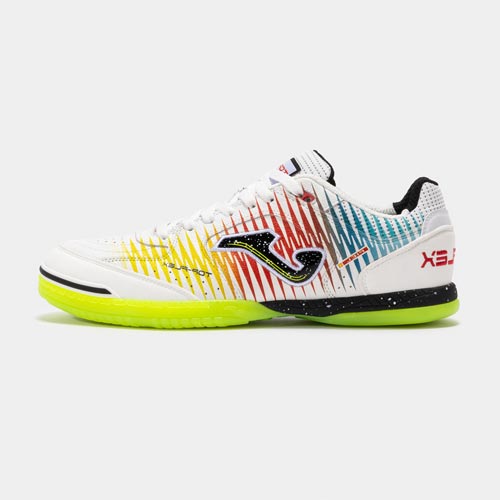 کفش فوتسال جوما تاپ فلکس TOP FLEX 2576 WHITE YELLOW RED