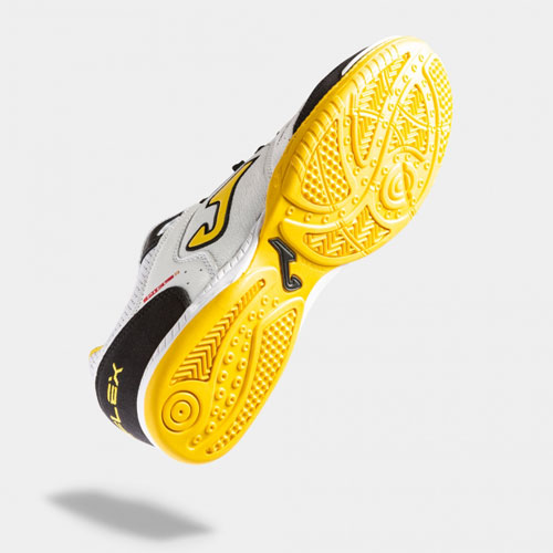 کفش فوتسال جوما تاپ فلکس Joma Top Flex 2032 White Yellow Indoor