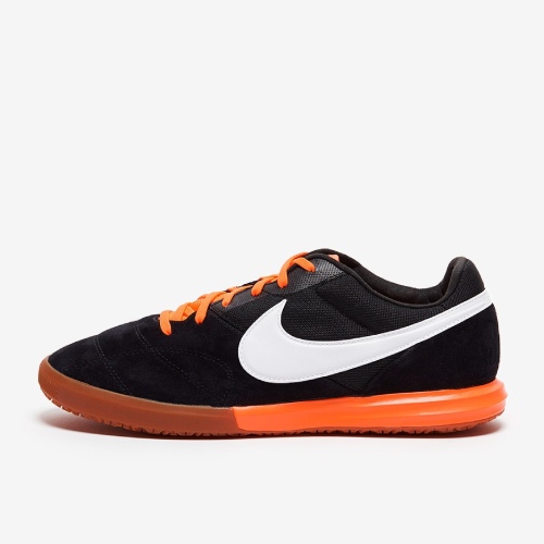 کفش فوتسال نایک تمپو پریمیر سالا2مشکی_نارنجی NIKE TIEMPO PREMIER SALA II 