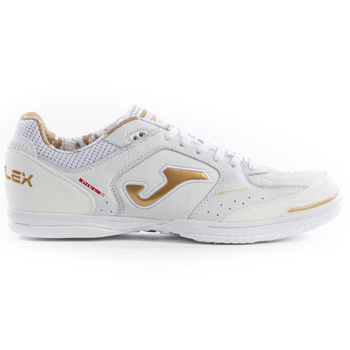 کفش فوتسال جوما تاپ فلکس Joma Top Flex 902 White Gold Indoor