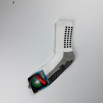 جوراب استپ دار سفید 