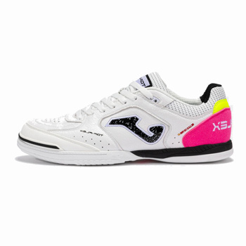 کفش فوتسال جوما تاپ فلکس JOMA TOP FLEX 2532 WHITE BLACK FUCHSIA
