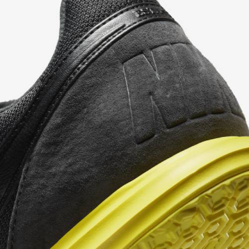 کفش فوتسال نایک تمپو پریمیر سالا 2 مشکی_زرد NIKE TIEMPO PREMIER SALA II 