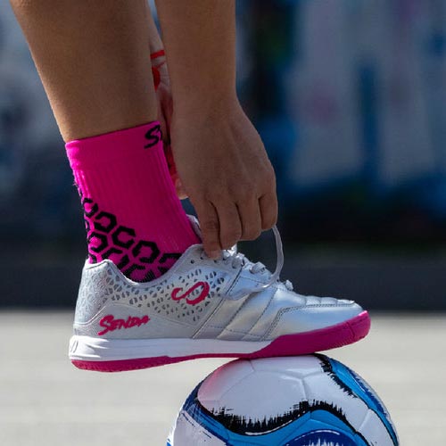  کفش فوتسال سندا نقره ای Ushuaia Pro 2 Futsal Shoe