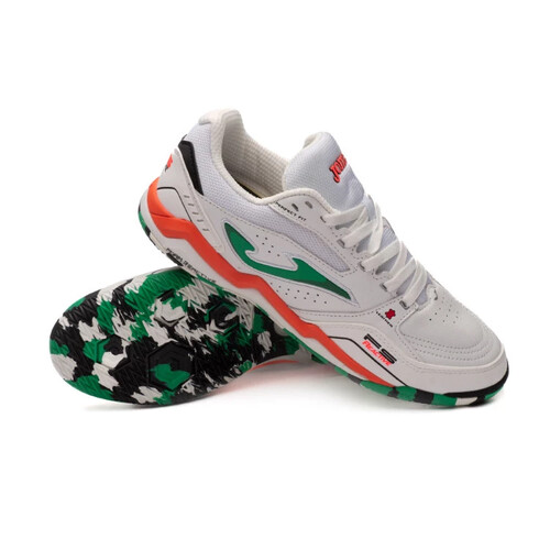 کفش فوتسال جوما JOMA FS REACTIVE 2332 WHITE GREEN 