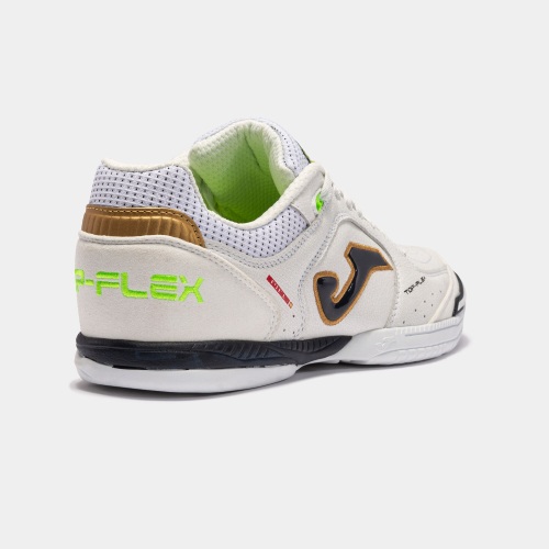 کفش فوتسال جوما مدل تاپ فلکس JOMA TOP FLEX 22 INDOOR WHITE 