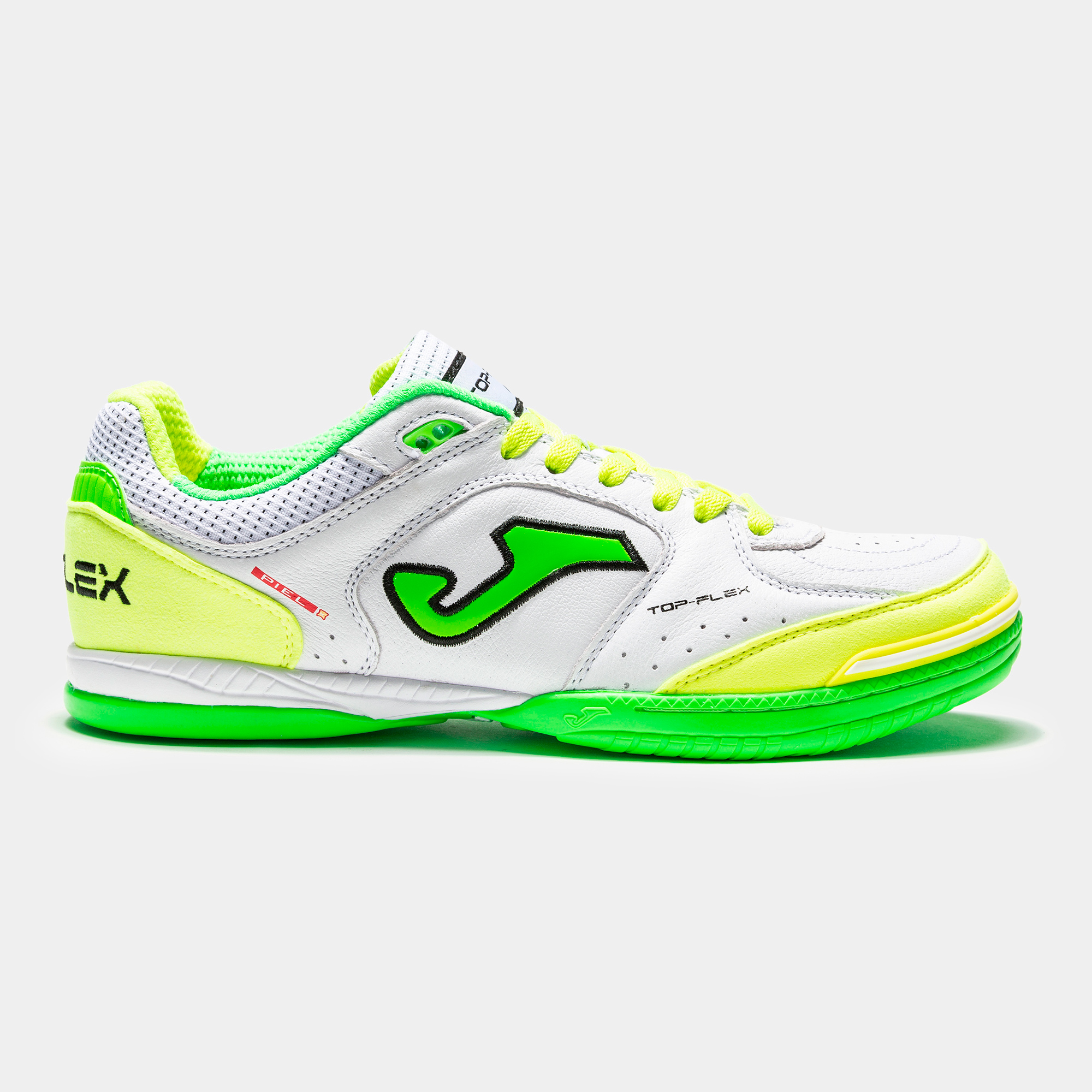 کفش فوتسال جوما تاپ فلکس Joma Top Flex 920 White-Fluor Indoor