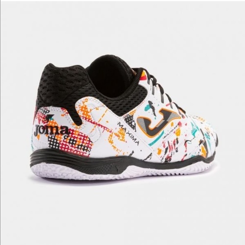 کفش فوتسال جوما ماکزیما JOMA MAXIMA 2332 WHITE ORANGE 