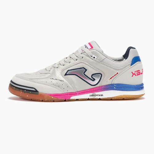 کفش فوتسال جوما تاپ فلکس ریباند  TOP FLEX REBOUND 2512 WHITE FUCHSIA ROYAL BLUE 