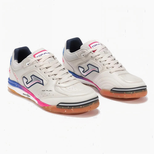 کفش فوتسال جوما تاپ فلکس ریباند  TOP FLEX REBOUND 2512 WHITE FUCHSIA ROYAL BLUE 