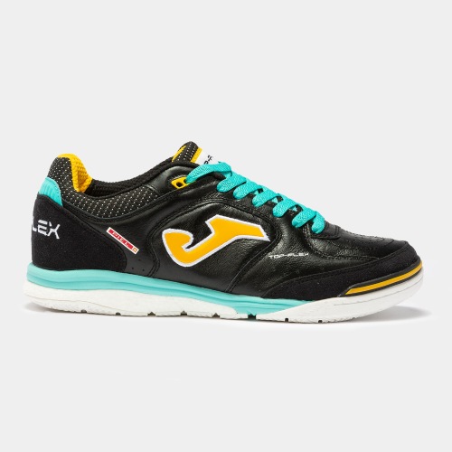 کفش فوتسال جوما تاپ فلکس ریباند JOMA TOP FLEX REBOUND 2201 BLACK TURQUOISE 