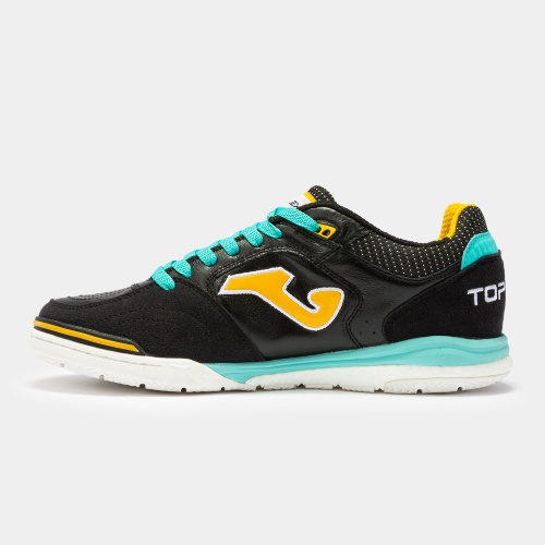 کفش فوتسال جوما تاپ فلکس ریباند JOMA TOP FLEX REBOUND 2201 BLACK TURQUOISE 