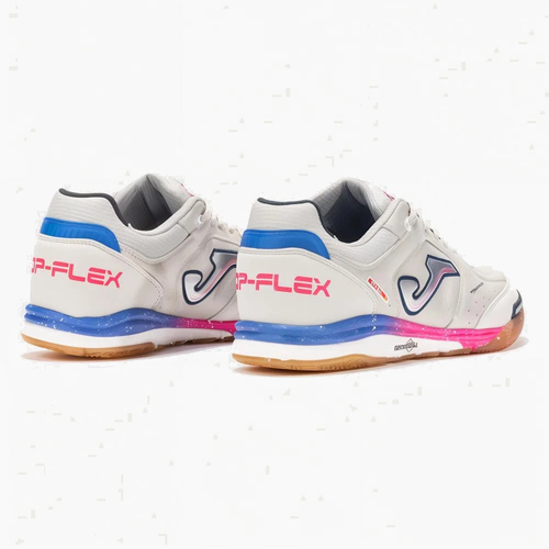 کفش فوتسال جوما تاپ فلکس ریباند  TOP FLEX REBOUND 2512 WHITE FUCHSIA ROYAL BLUE 