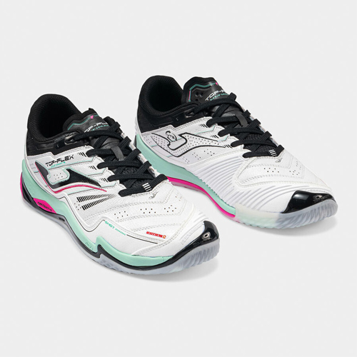 کفش فوتسال جوما مدل TOP FLEX ULTIMATE 2632 WHITE BLACK INDOOR