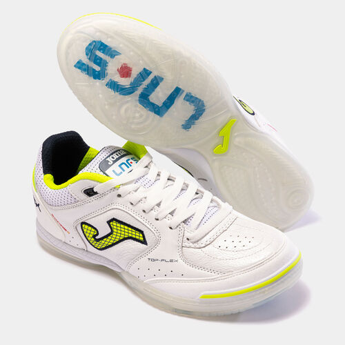 کفش فوتسال جوما تاپ فلکس JOMA TOP FLEX 2382 WHITE INDOOR 