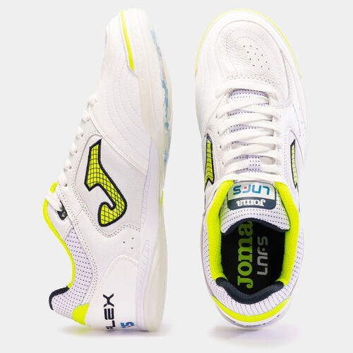 کفش فوتسال جوما تاپ فلکس JOMA TOP FLEX 2382 WHITE INDOOR 