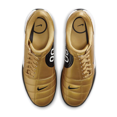 کفش فوتسال نایک توتال90  NIKE TOTAL90 METALLIC GOLD IM7595-700