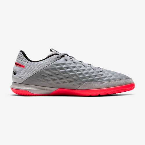 کفش فوتسال نایک تمپو لجند 8 آکادمی خاکستری نارنجیNIKE TIEMPO LEGEND 8 ACADEMY 