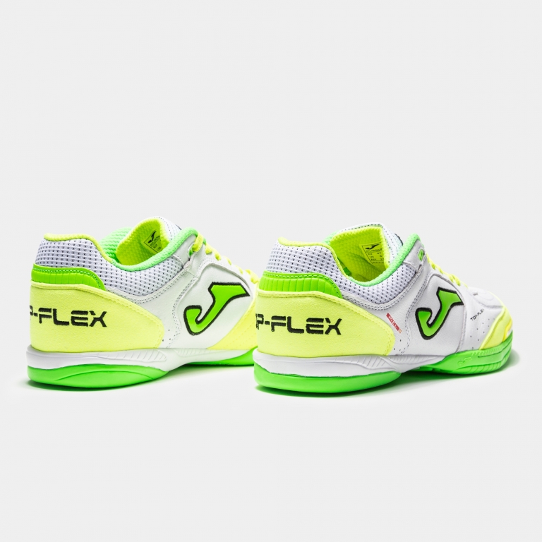 کفش فوتسال جوما تاپ فلکس Joma Top Flex 920 White-Fluor Indoor
