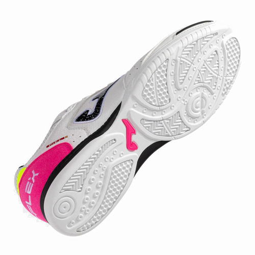 کفش فوتسال جوما تاپ فلکس JOMA TOP FLEX 2532 WHITE BLACK FUCHSIA