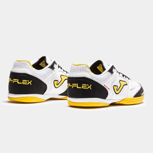 کفش فوتسال جوما تاپ فلکس Joma Top Flex 2032 White Yellow Indoor